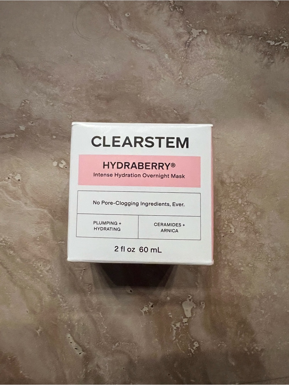 Brand New Clearstem Hydraberry Mask